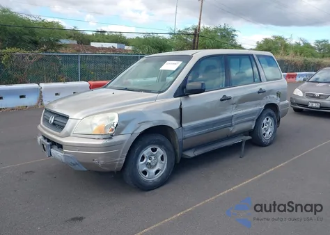 2005 Honda Pilot Lx z USA, uszkodzony, nr VIN 2HKYF18105H566965